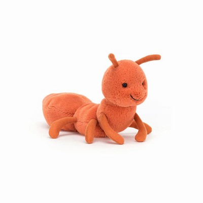Jellycat Wriggidig Ant UK | 38975MARL